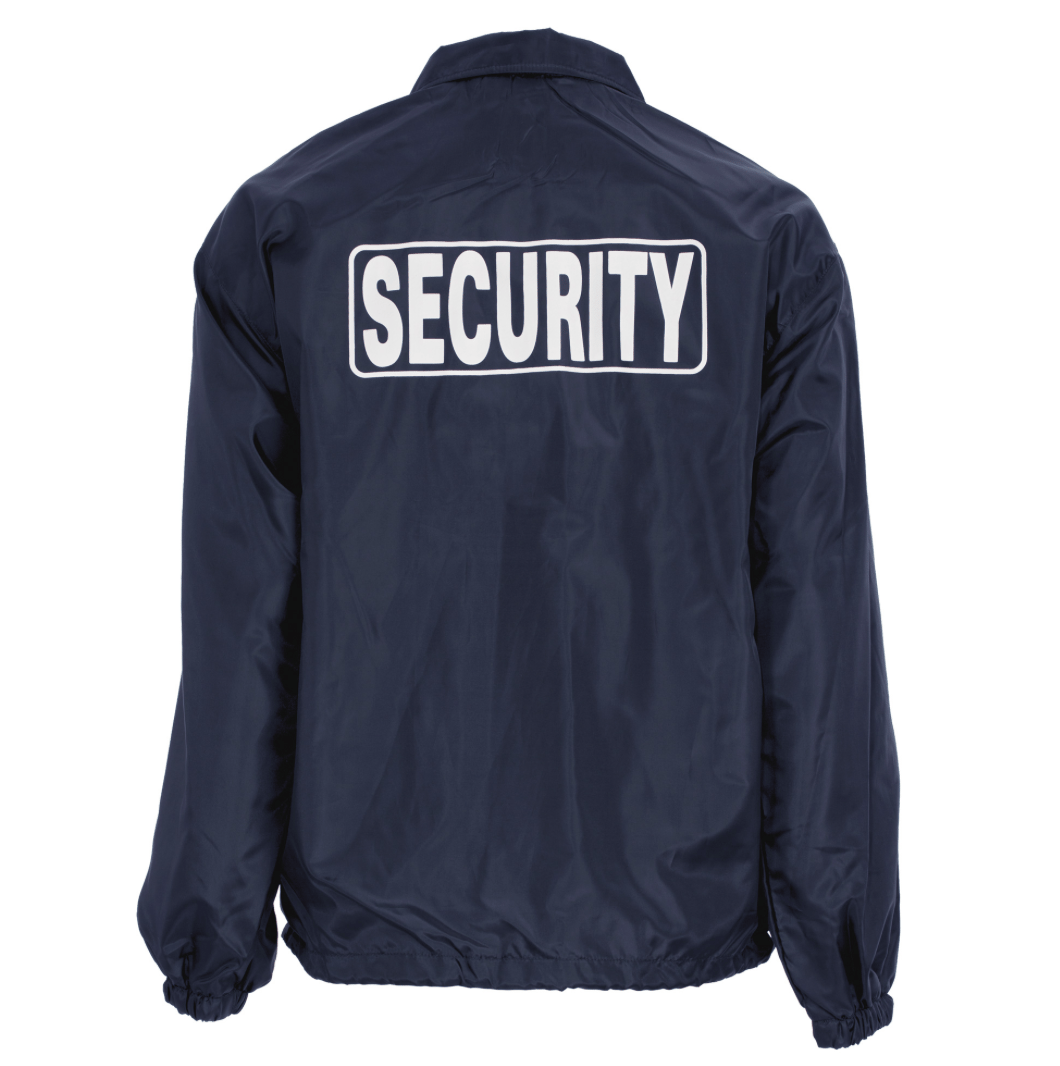 Tact Squad SECURITY Windbreaker | The Cop Shoppe